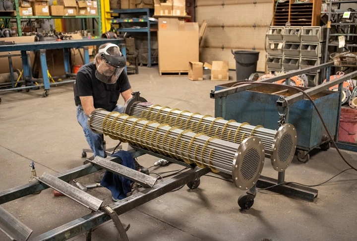 Two Heat Exchanger Tubes